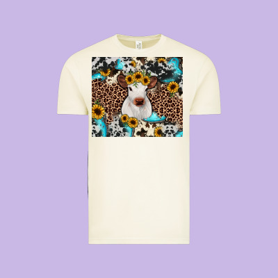 Western Calf Vintage Tee Designed By Jahusdesignshop