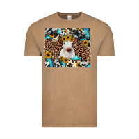Vintage Coffee western calf Vintage Tee - JahusDesignShop