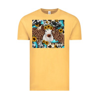 Vintage Mustard western calf Vintage Tee - JahusDesignShop