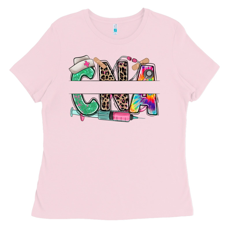 Custom Name Cna Nurse Ladies Tee by RanaPortraitStore | Teevron