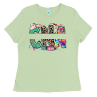 Matcha custom name cna nurse Ladies Tee - RanaPortraitStore