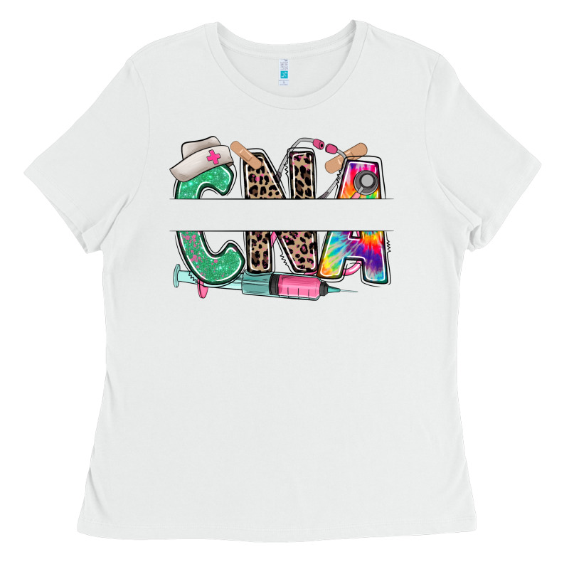 Custom Name Cna Nurse Ladies Tee by RanaPortraitStore | Teevron