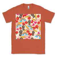 Copper back to school seamless pattern 1 (3600x3600) Classic Tee - AdoDesignShop