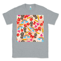 Heather Grey back to school seamless pattern 1 (3600x3600) Classic Tee - AdoDesignShop