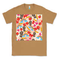 Toasted Coconut back to school seamless pattern 1 (3600x3600) Classic Tee - AdoDesignShop