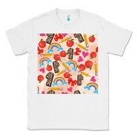White back to school seamless pattern 1 (3600x3600) Classic Tee - AdoDesignShop