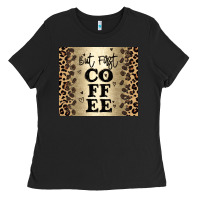 Black but first coffee Ladies Tee - JahusDesignShop