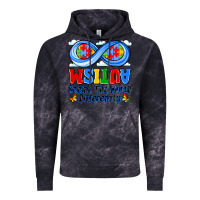 Cloud Black autism infinity seeing the world differently Vintage Hoodie - JahusDesignShop