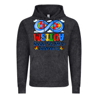 Vintage Black autism infinity seeing the world differently Vintage Hoodie - JahusDesignShop