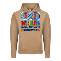 Autism Infinity Seeing The World Differently Vintage Hoodie | Teevron