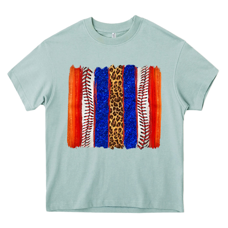 Baseball Brush Strokes Heavy Core Tee by texasbilliewilder | Teevron