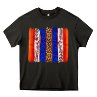 Asphalt baseball brush strokes Heavy Core Tee - texasbilliewilder