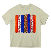Mossy baseball brush strokes Heavy Core Tee - texasbilliewilder