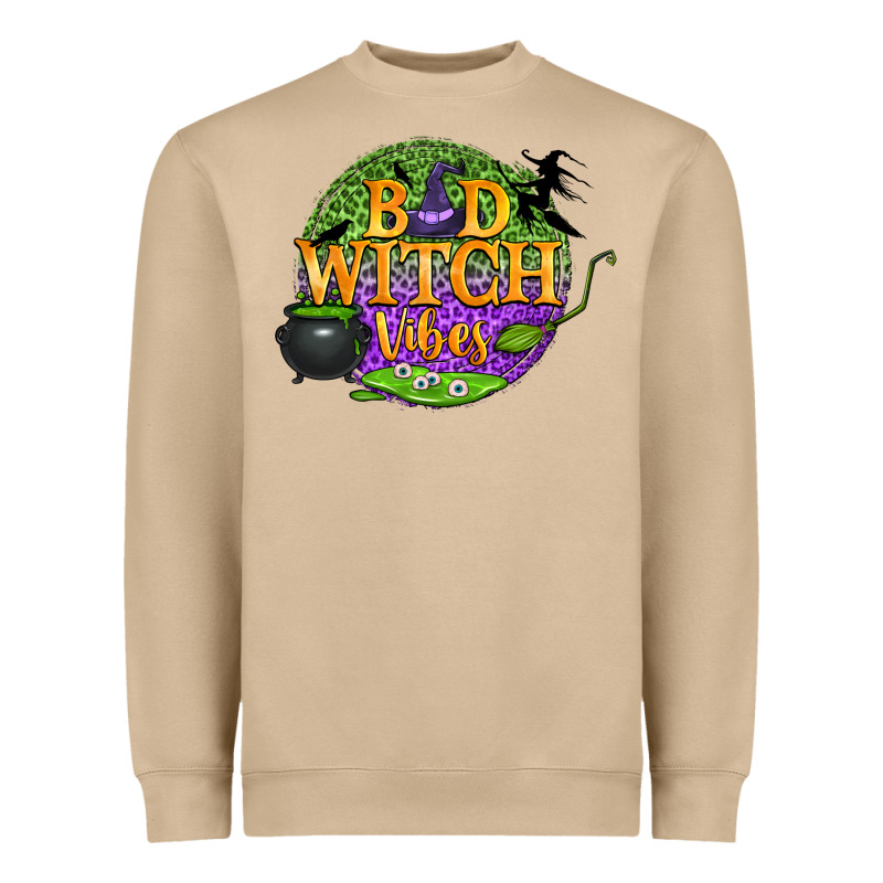 Bad Witch Vibes Heavyweight Sweatshirt by BundleAndBundleShop | Teevron