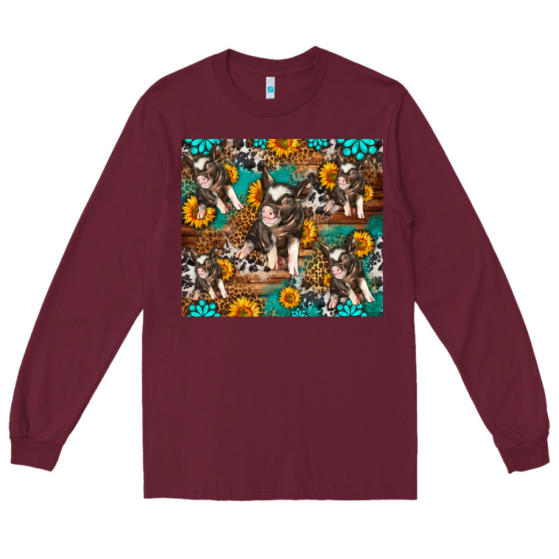 Western Pigs Long Sleeve Tee by LillyAllenDesigns | Teevron