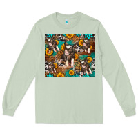 Matcha Western Pigs Long Sleeve Tee - LillyAllenDesigns