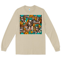 Mushroom Western Pigs Long Sleeve Tee - LillyAllenDesigns