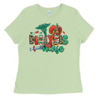 Matcha dialysis nurse Ladies Tee - RanaPortraitStore