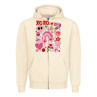 Sandshell cute valentines day Zipper Hoodie - MaliasSmallBusiness