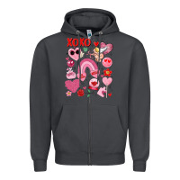 Smoke cute valentines day Zipper Hoodie - MaliasSmallBusiness