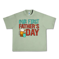 Oil Green our first father's day Urban Heavy Tee - Artiststas