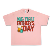 Salmon our first father's day Urban Heavy Tee - Artiststas
