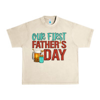 Sandshell our first father's day Urban Heavy Tee - Artiststas