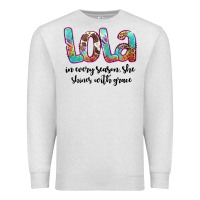 Oatmeal Heather lola Premium Sweatshirt - Artiststas