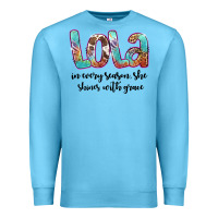 Ocean Blue lola Premium Sweatshirt - Artiststas