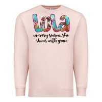 Pale Pink lola Premium Sweatshirt - Artiststas