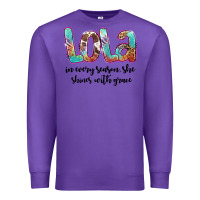 Purple lola Premium Sweatshirt - Artiststas