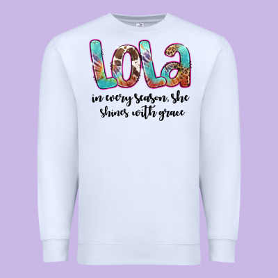 Lola Premium Sweatshirt Designed By Artiststas