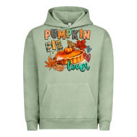 Pigment Oil Green pumpkin pie lover Urban Hoodie - CowGirlArtShop