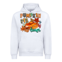 White pumpkin pie lover Urban Hoodie - CowGirlArtShop