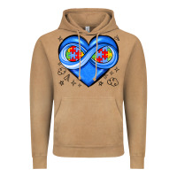 Vintage Camel infinity heart autism awareness Vintage Hoodie - JahusDesignShop