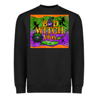 Black bad witch vibes tumbler Heavyweight Sweatshirt - BundleAndBundleShop