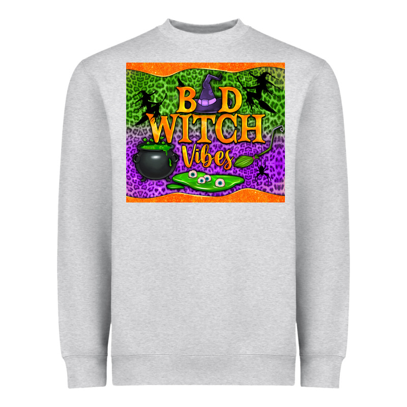 Bad Witch Vibes Tumbler Heavyweight Sweatshirt by BundleAndBundleShop | Teevron