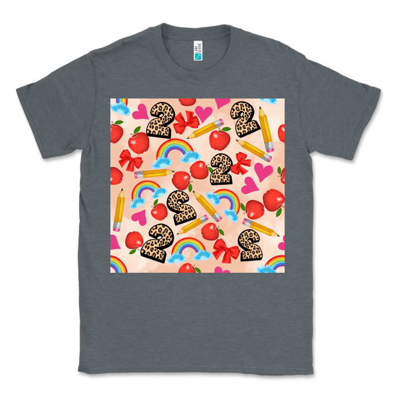 Back To School Seamless Pattern 2 (3600x3600) Classic Tee by AdoDesignShop | Teevron