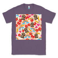 Lavender back to school seamless pattern 2 (3600x3600) Classic Tee - AdoDesignShop