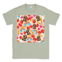 Matcha back to school seamless pattern 2 (3600x3600) Classic Tee - AdoDesignShop