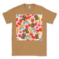 Toasted Coconut back to school seamless pattern 2 (3600x3600) Classic Tee - AdoDesignShop