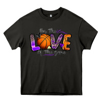 Asphalt for the love of the game basketball Heavy Core Tee - Zillion Design Studio