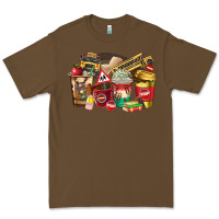 Cacao school bus driver coffee cups Premium Tee - texasbilliewilder