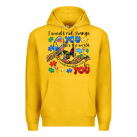 Lemon i would not change you autism Premium Hoodie - JahusDesignShop