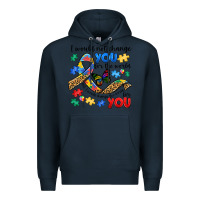 Navy i would not change you autism Premium Hoodie - JahusDesignShop