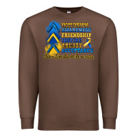 Chestnut down syndrome awareness Premium Sweatshirt - Artiststas