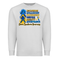 Dove Grey down syndrome awareness Premium Sweatshirt - Artiststas