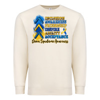 Sandshell down syndrome awareness Premium Sweatshirt - Artiststas