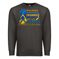 Smoke down syndrome awareness Premium Sweatshirt - Artiststas