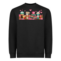 Black teacher fuel coffee cups Heavyweight Sweatshirt - Jasminsmagicworld